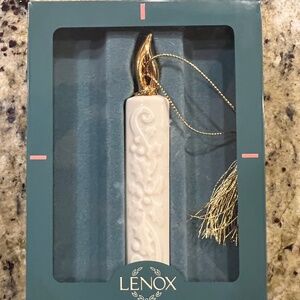Lenox Candle Ornament